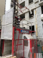 河南信阳出售14年中联电梯一台标高，全部镀锌节，机子板正得很，郑州提