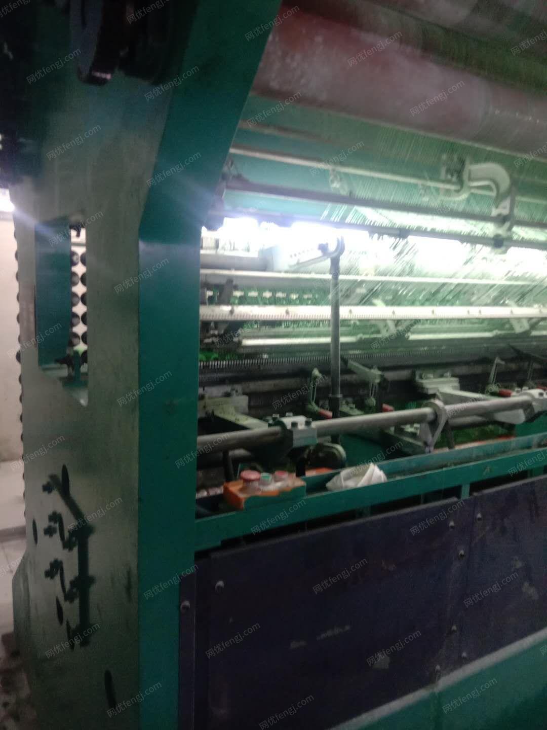 塑料厂处理常州8米织网机（经编机）3台.询价