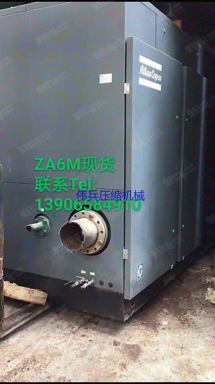 市场现货出租阿特拉斯低压无油螺杆空压机ZA6M