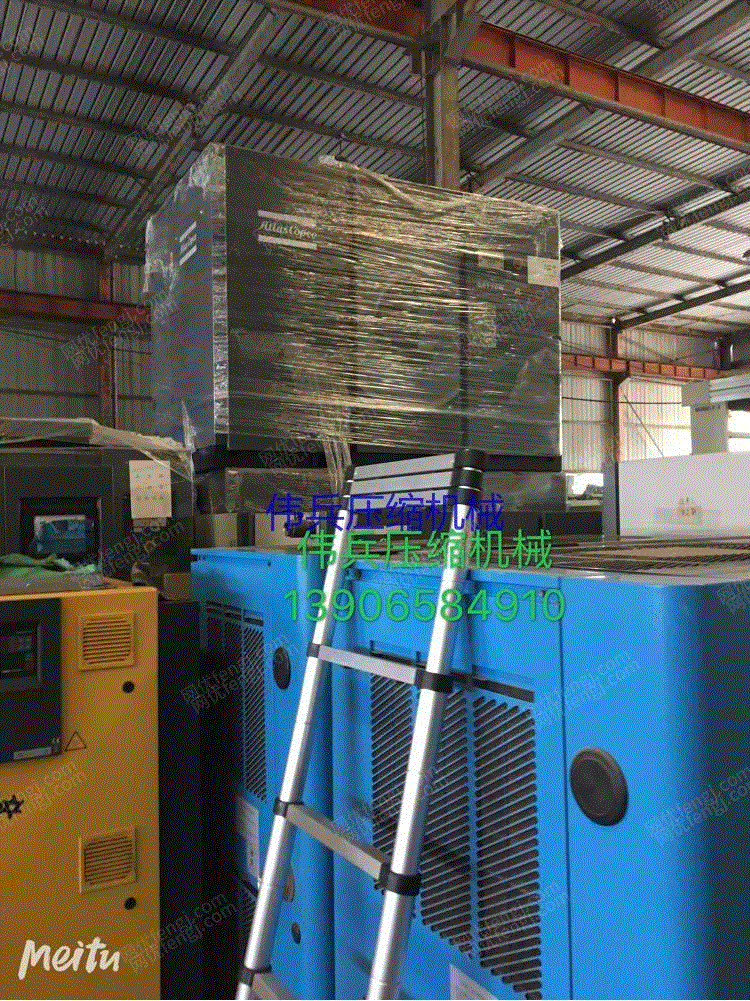 市场现货出租阿特拉斯低压无油螺杆空压机ZA6M