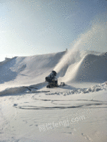 供应随机装置气象站的新型造雪机