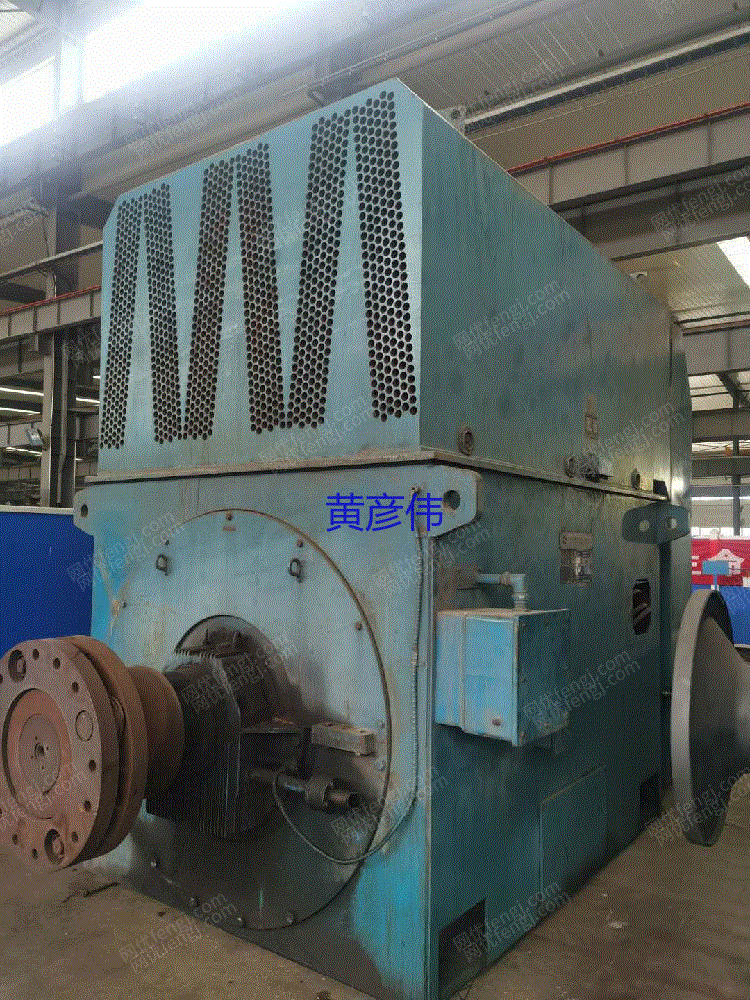 市场库存二手YKK900-8/3750KW10KV 上海电机两台