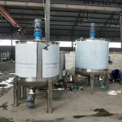 广西南宁出售闲置9.9成新1.0吨乳化锅一个 洗涤用化工用