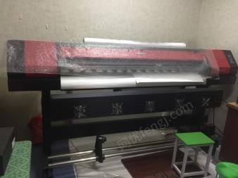 山西阳泉出售1台闲置上海99新喷绘机　1．6米　纸张设置124　买了一年，没怎么使用．喷头没堵．
