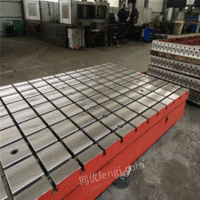 供应铸铁检验平台厂家现货定制加工各种尺寸 装配铸铁平台 开T型槽