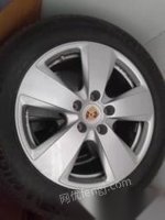 广西南宁保时捷全新19吋轮毂轮胎整套出售