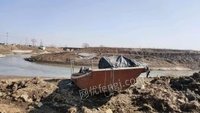 湖北武汉出售1条长10米6*宽2米7渔船，打田螺铁船，柴油机  用了四个小时,闲置二年.看货议价.