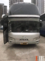 河南郑州转让14年8月海格53座二手大巴车