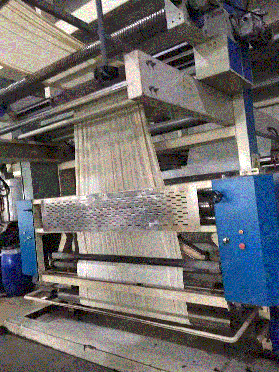 Sale of second-hand 220-width setting machine,nine sections,medium pressure steam