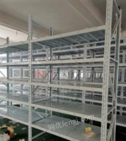 上海崇明县中型货架架仓储货架几百套3米高80宽2米长单层承重260公斤出售