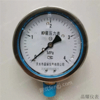 供应压力仪表生产厂家 YN-100耐振压力表