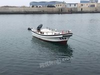 辽宁大连出售双层玻璃钢钓鱼船一艏，长5.5，宽1.8，19年9月下水