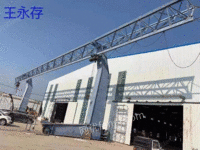 上海急处理二手32吨葫芦龙门吊跨度35米各悬11米