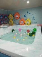 四川泸州9成新空气能母婴店大型恒温泳池2*3米一个在位出售
