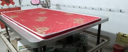湖南邵阳二手制作床垫的全套设备闲置出售