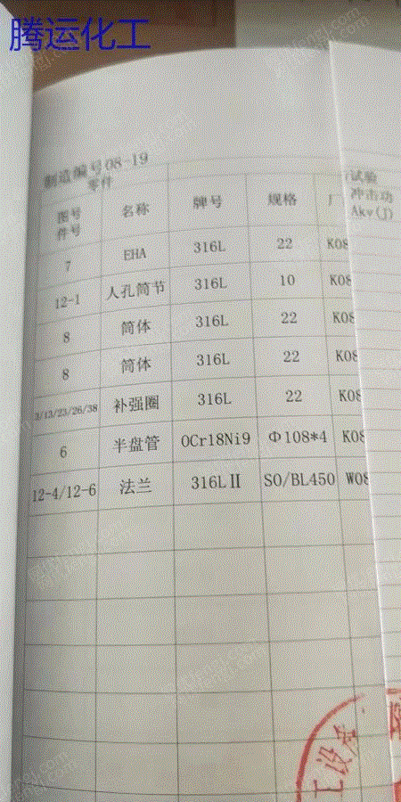 二手反应釜转让