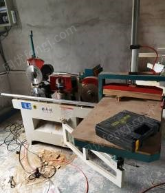 上海浦东新区个人二手木工设备转让 推台锯 开榫五碟锯 燕尾榫机压刨机