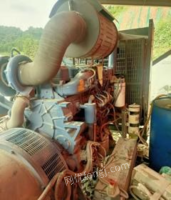 广西桂林使用400小时，玉柴600kw柴油发电机1台出售,因接通高压电
