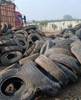 大量回收钢丝轮胎