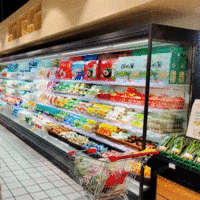 郑州超市冷藏保鲜风幕柜出售