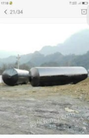 湖北宜昌70立方钢板汽油罐一个低价处理，长10米，高三米，罐容积70立方