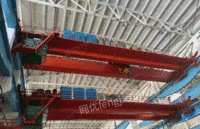 福建福州转让二手QD龙门吊10吨跨度22.5米旧双梁32吨行吊道轨行车梁