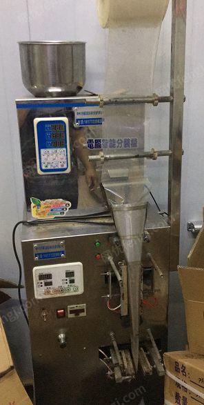 食品厂处理液体袋装灌装机，颗粒定量灌装机，空压机各1台（详见图）