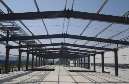 江苏扬州出售旧厂房钢结构，高度9米