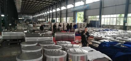 重庆大足区打包出售营业中重型汽车铝镁合金油箱生产线一条
