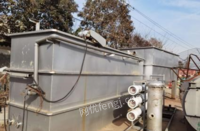 浙江湖州出售污水处理设备，新买没有使用过，204不锈钢