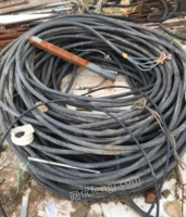 北京昌平区出售二手25平四芯的国标电缆线,约有一百多米,看货议价.打包卖.