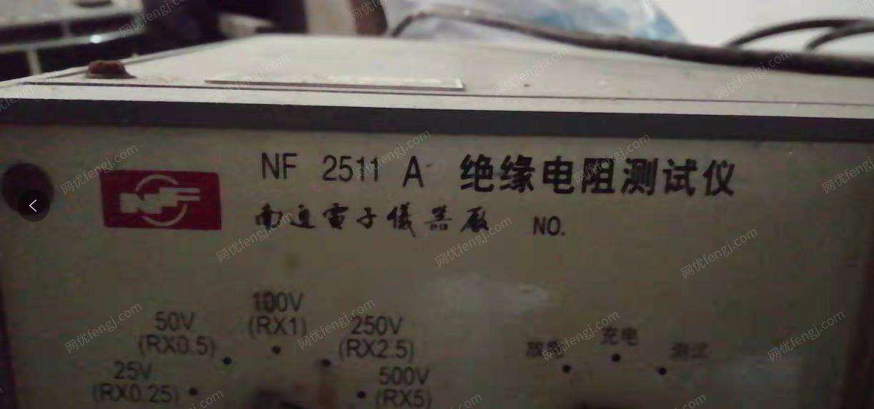 电缆厂出售NF2511A绝缘电阻测试仪,ET2672A型耐压测试仪共2台,具体看图片