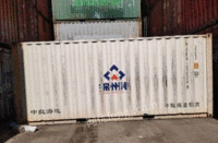 上海宝山区二手海运集装箱20尺6米箱出售