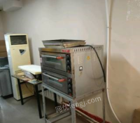 辽宁沈阳出售220双层电烤箱，带两个600x400托盘
