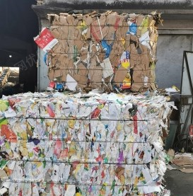 上海宝山区供应废单膜白卡纸30吨