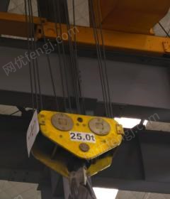 江苏无锡双梁25吨，跨度28.5米，使用率底出售
