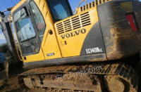 海南澄迈二手沃尔沃210挖掘机在位出售