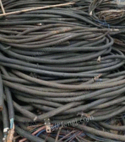大量回收工地废旧电缆线