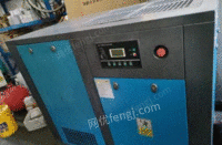 广东惠州二手22千瓦螺杆空压机16年的低价处理