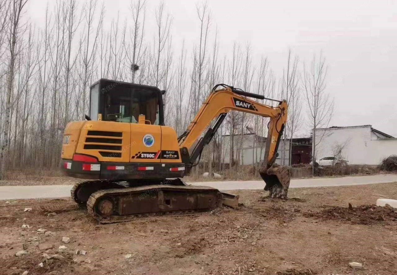 上海宝山区出售国产三一60挖掘机全国包邮