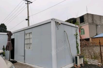 四川凉山彝族自治州出售2个6*3米活动板房 可办公可居住 用了6个月 带空调,看货议价 打包卖
