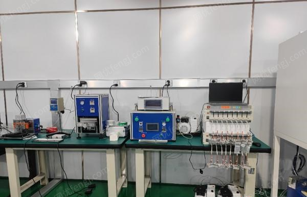 浙江台州闲置软包叠片电池实验线设备一批打包转让