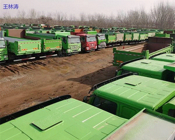 市场库存转让自卸车 后八轮 前四后八免费转户