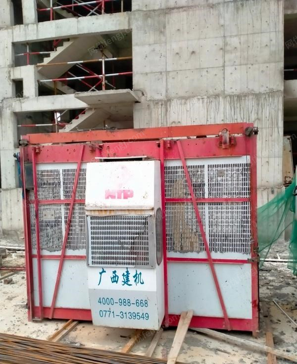 河南郑州转让广西建机施工电梯