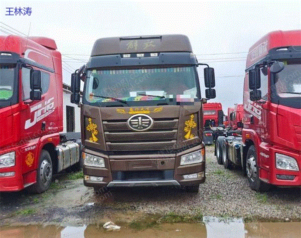 市场库存二手牵引车 解放JH6 欧曼 天龙 德龙 汕德卡免费转户