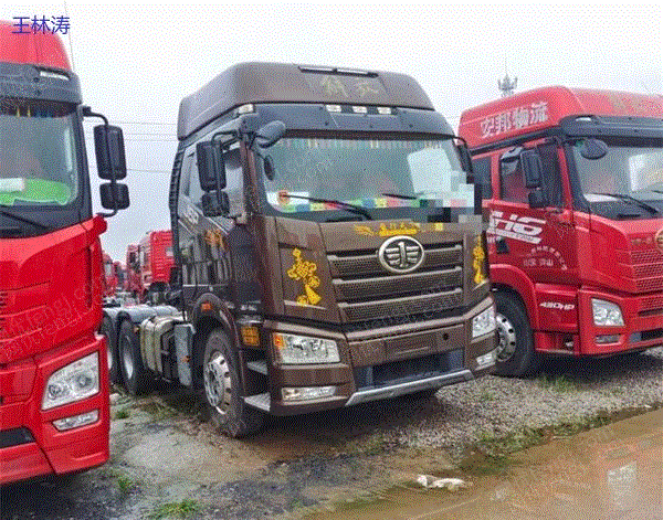市场库存二手牵引车 解放JH6 欧曼 天龙 德龙 汕德卡免费转户