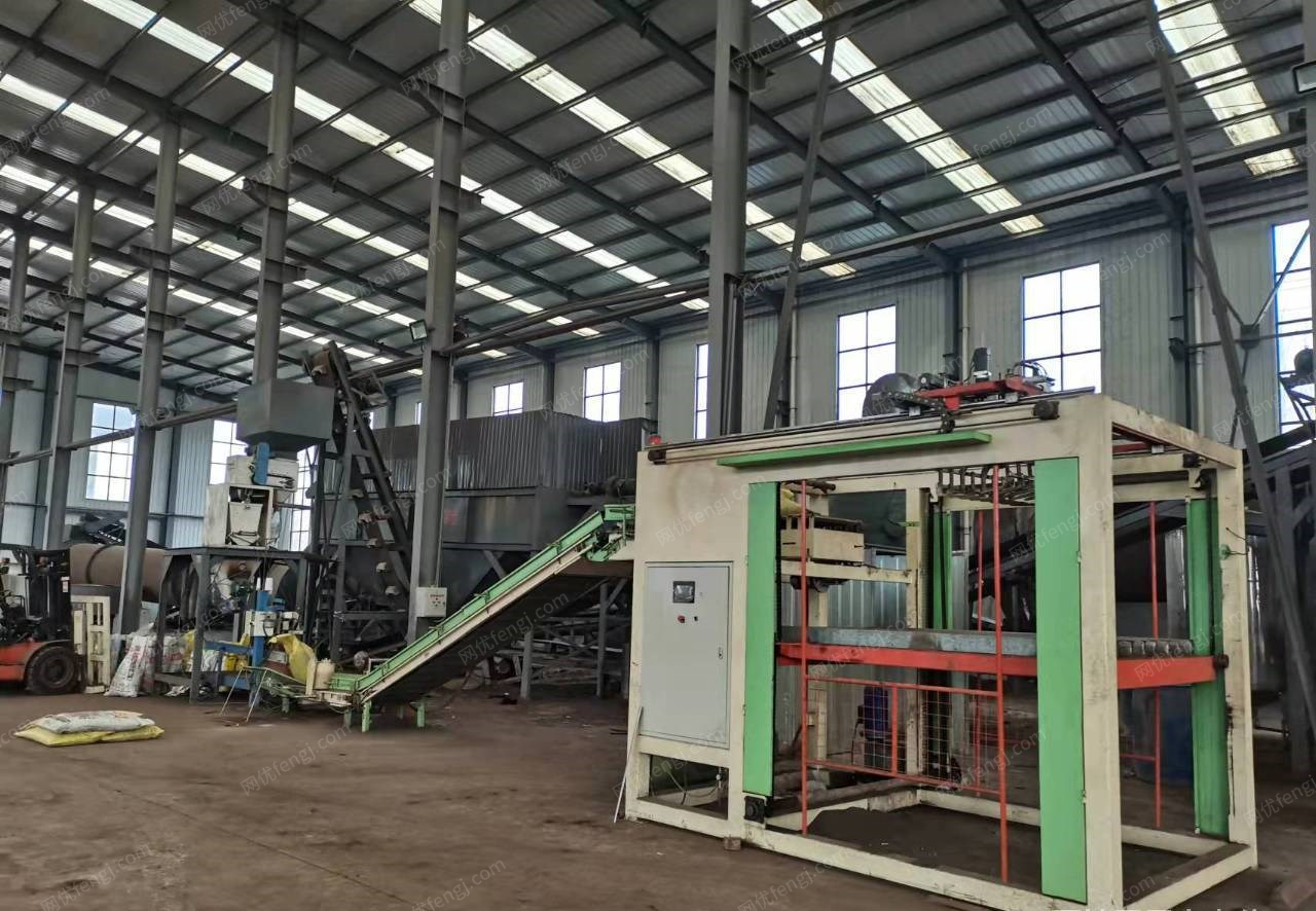山东潍坊转让生物肥生产线一套8成新设备齐全