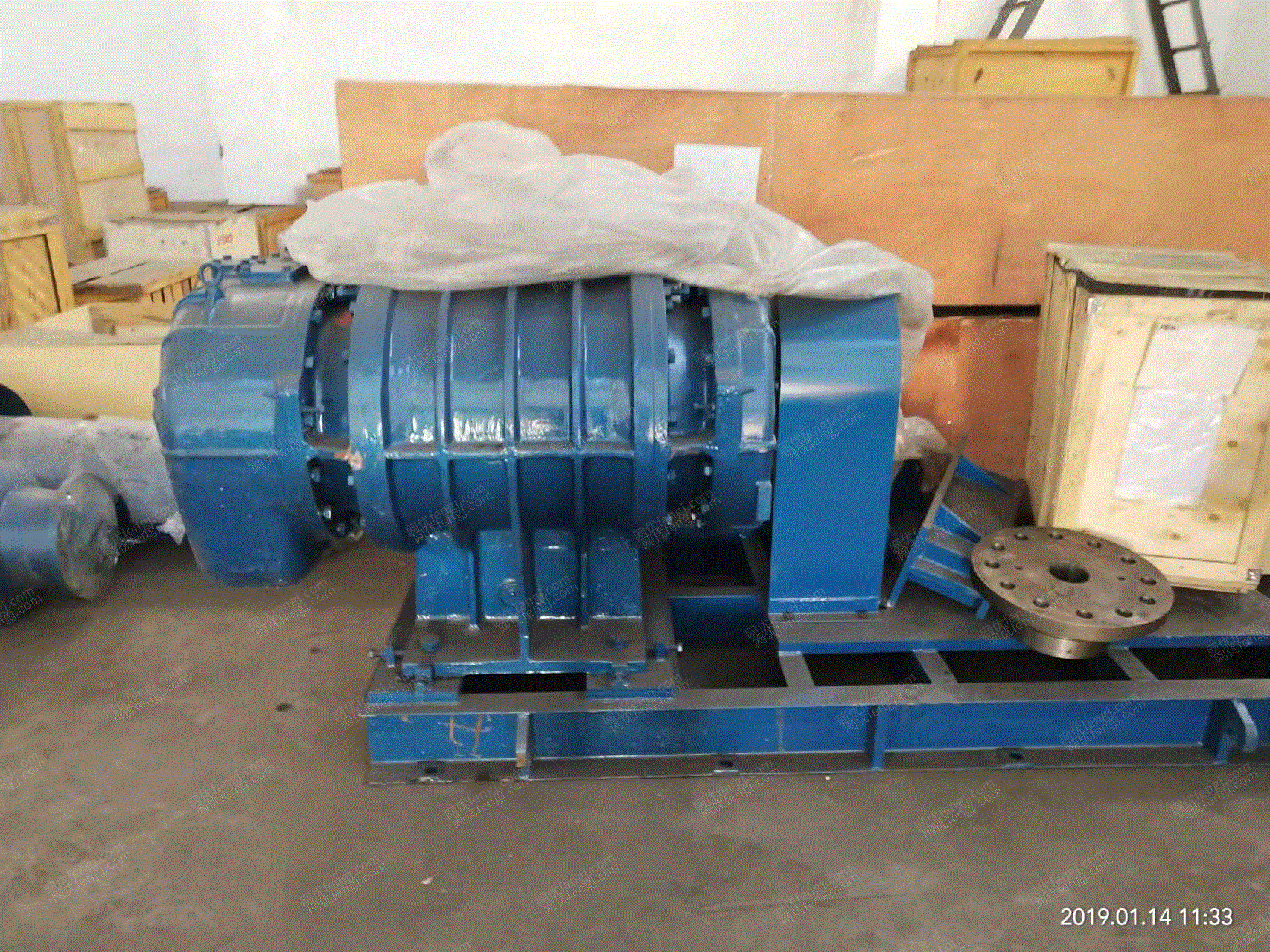 市场库存全新章鼓3HF250罗茨鼓风机