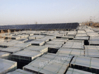 回收太阳能光伏板电站拆卸库存组件
