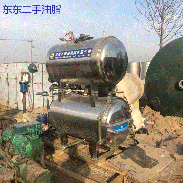 现货二手0.55立方杀菌锅 肉制品杀菌锅